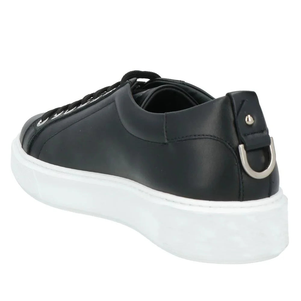 Les Hommes Black Calfskin Men Sneaker - Sneakers