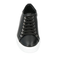 Les Hommes Black Calfskin Men Sneaker - Sneakers