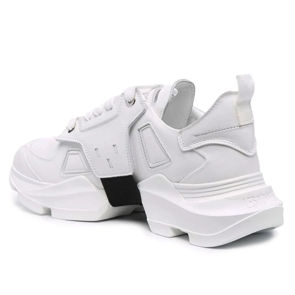 Les Hommes White Calfskin Men Sneaker - EU42/US9 - Sneakers