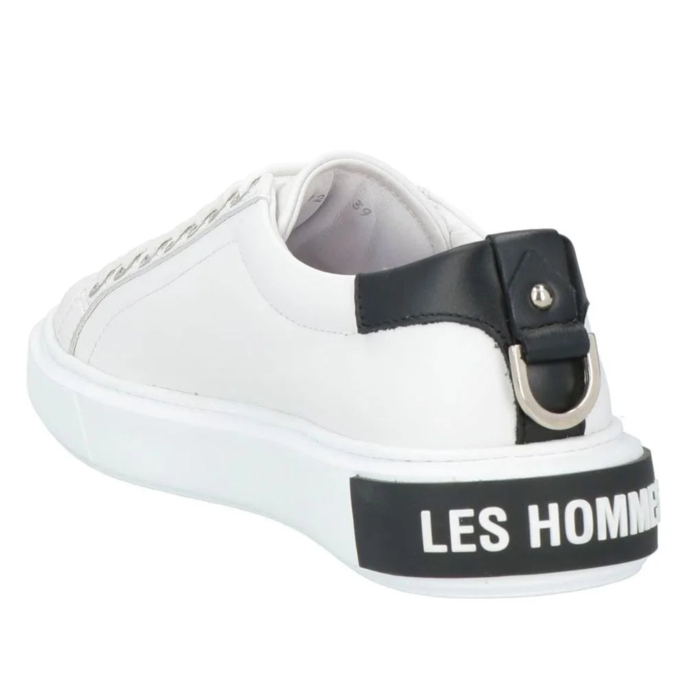 Les Hommes White Calfskin Men Sneaker - EU43/US10 - Sneakers