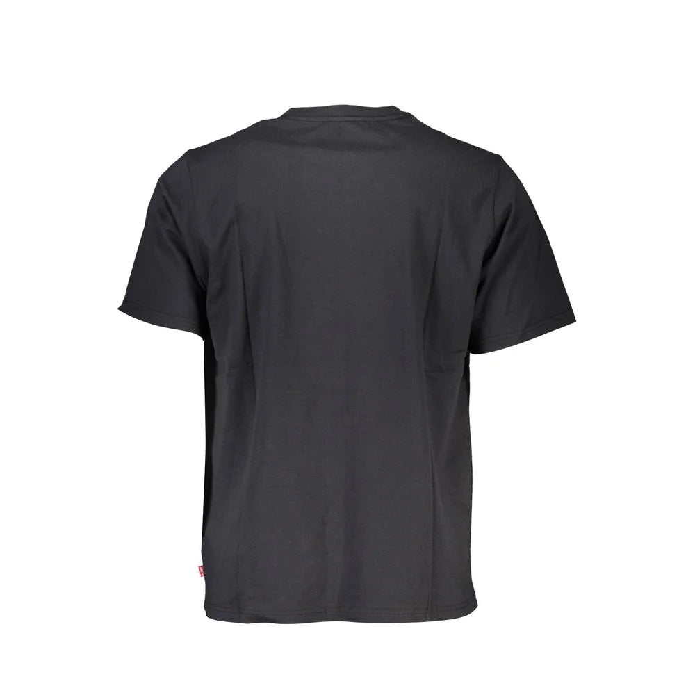 Levi’s Black Cotton Men T-Shirt - T-Shirts