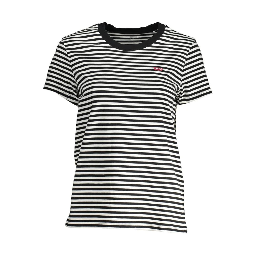 Levi’s Black Cotton Women T-Shirt - XS