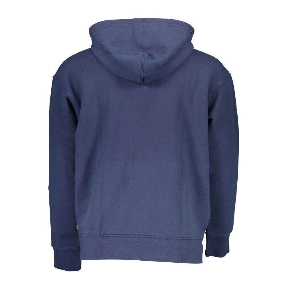 Levi’s Blue Cotton Men Sweater - S - Hoodies