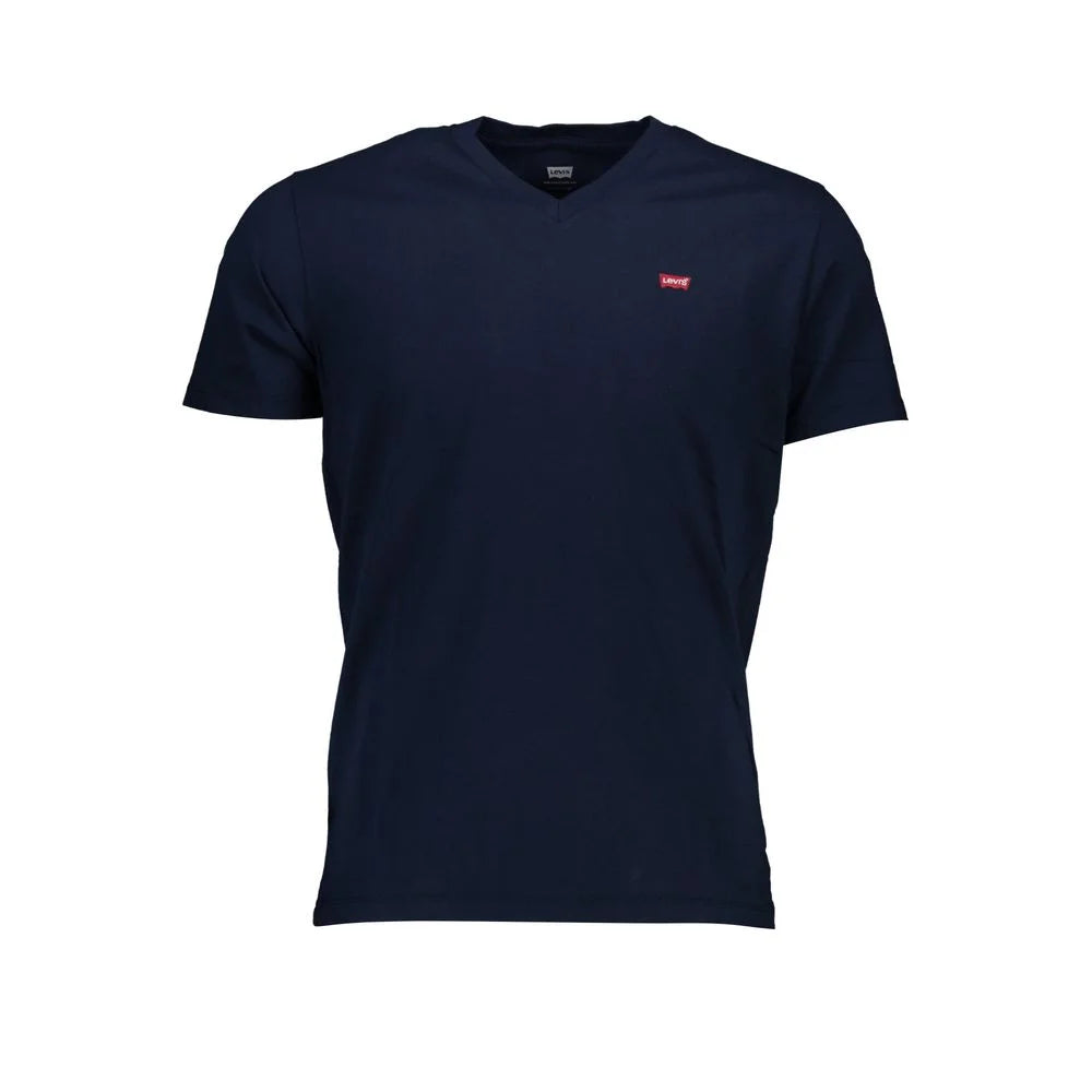 Levi’s Blue Cotton Men T-Shirt - S