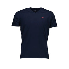 Levi’s Blue Cotton Men T-Shirt - S