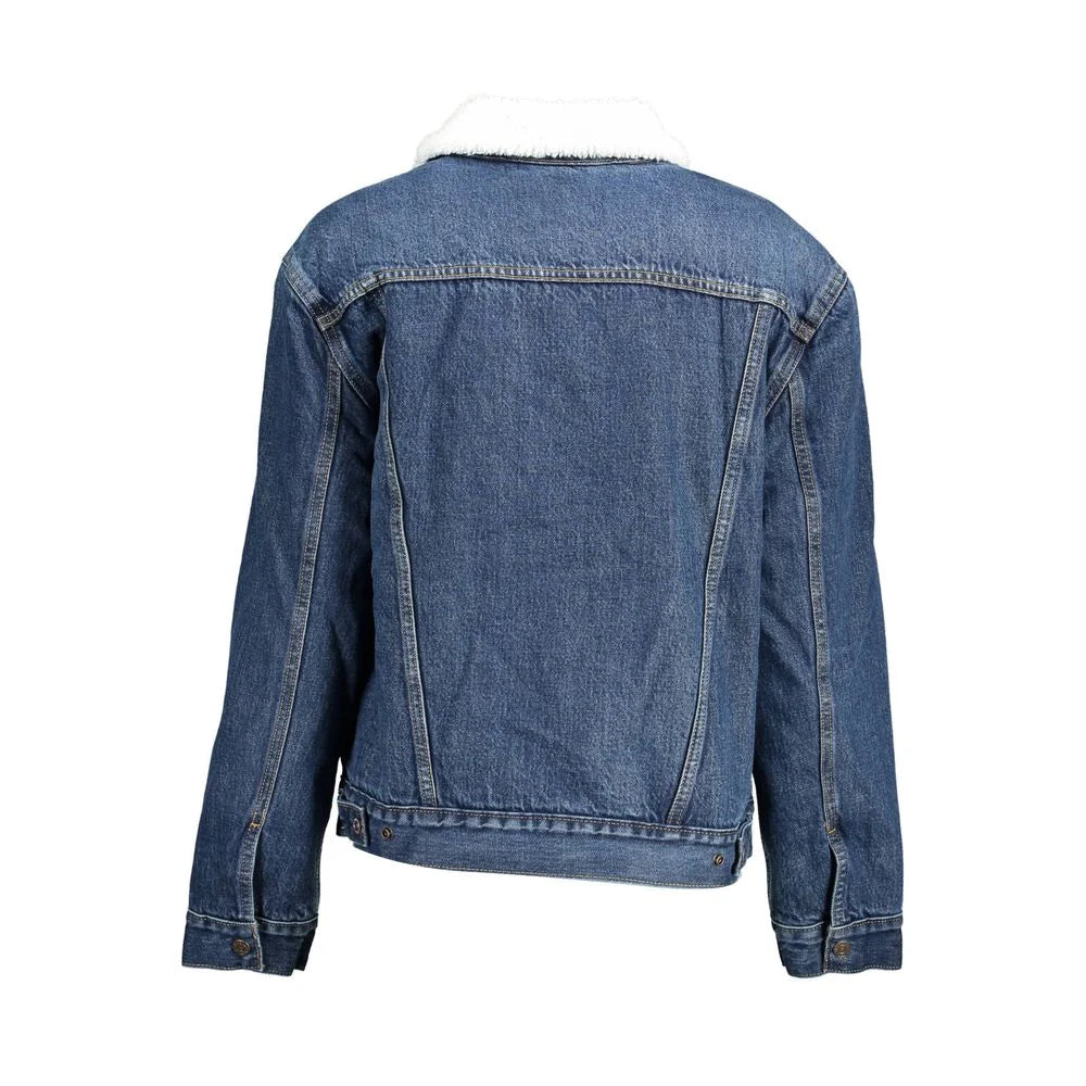Levi’s Blue Cotton Women Jacket - Trucker Jackets