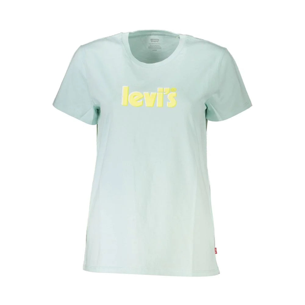 Levi’s Blue Cotton Women T-Shirt - XS