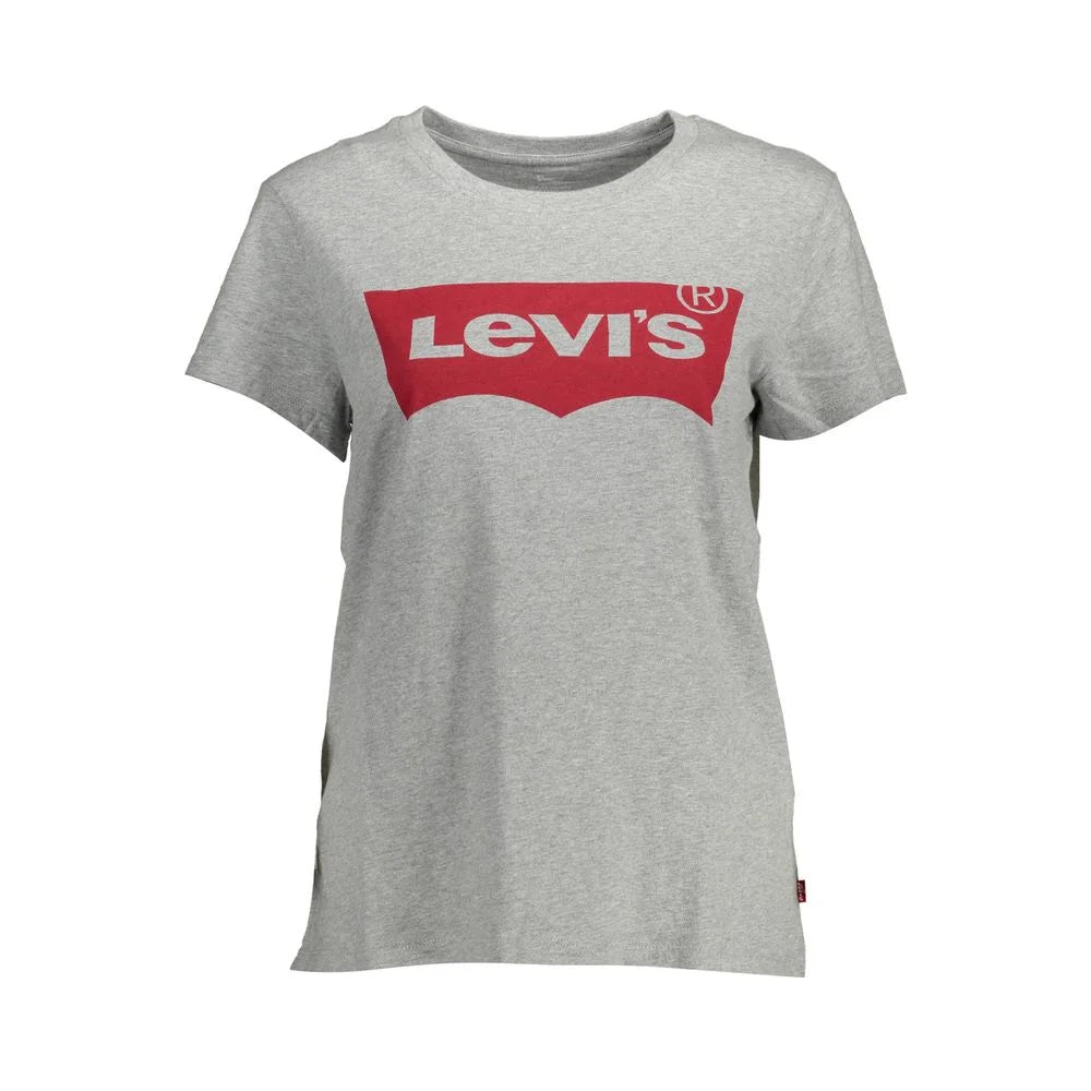Levi’s Brown Cotton Women T-Shirt - XS