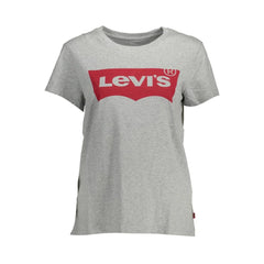 Levi’s Brown Cotton Women T-Shirt - XS