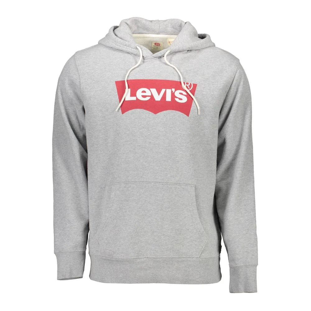 Levi’s Gray Cotton Men Sweater - L - Hoodies