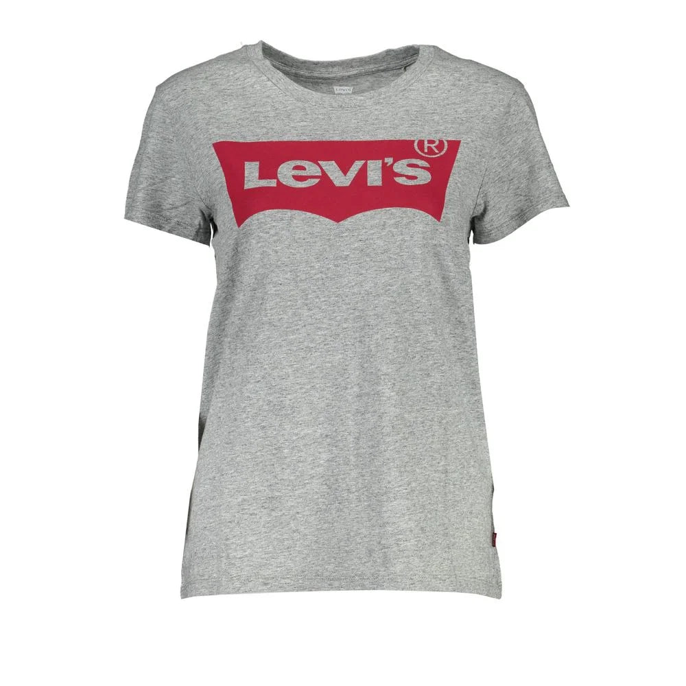 Levi’s Gray Cotton Unisex T-Shirt - XS - T-Shirts