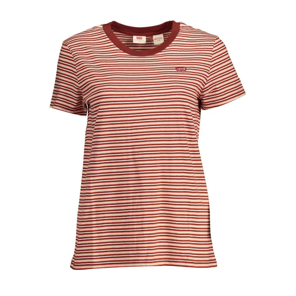 Levi’s Red Cotton Women T-Shirt - 2XS