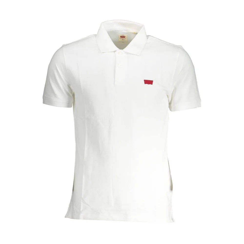 Levi’s White Cotton Men Polo - Polos