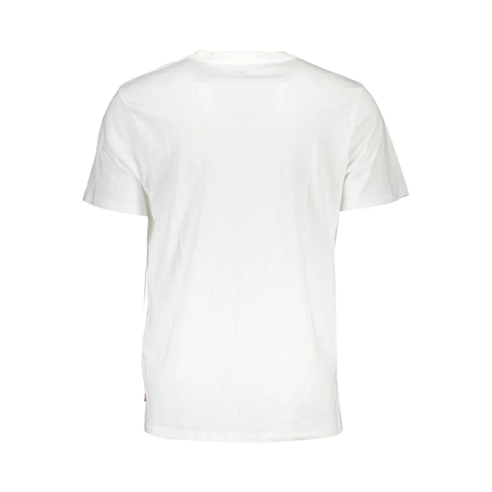 Levi’s White Cotton Men T-Shirt - XL