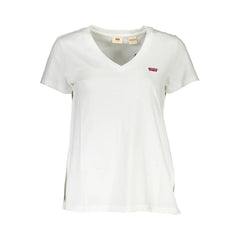 Levi’s White Cotton Women T-Shirt - XS - T-Shirts