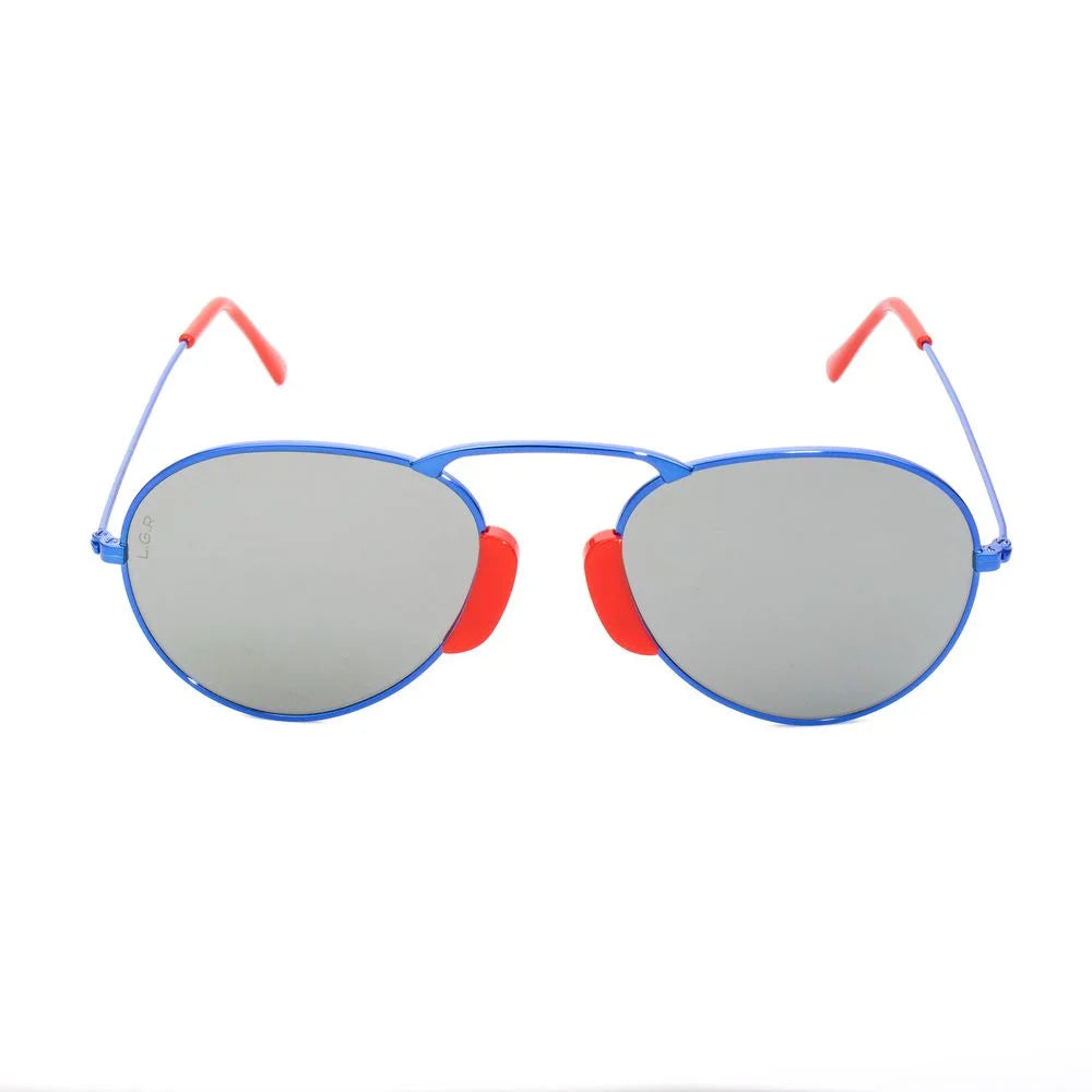 LGR Blue Metal Sunglasses - Sunglasses