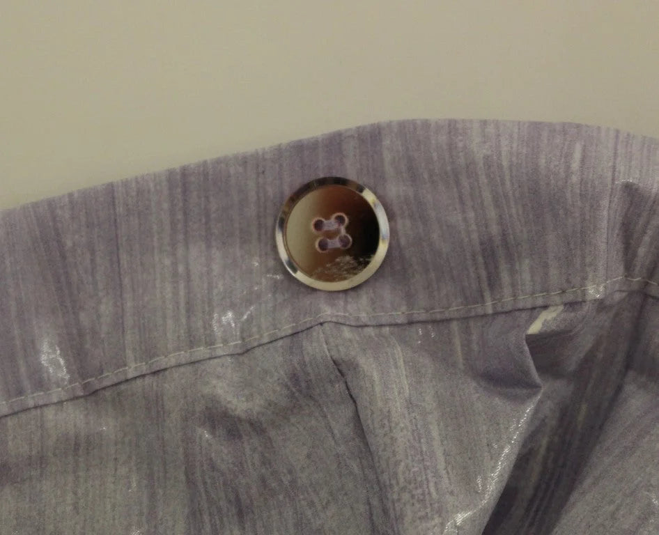 Licia Florio Purple Viscose Above-Knee Wrap Skirt - Skirts