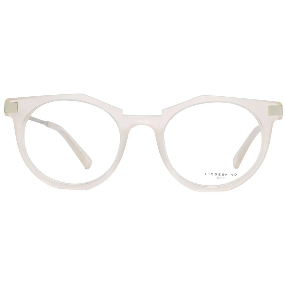 Liebeskind Beige Unisex Glasses Frame - Eyeglasses