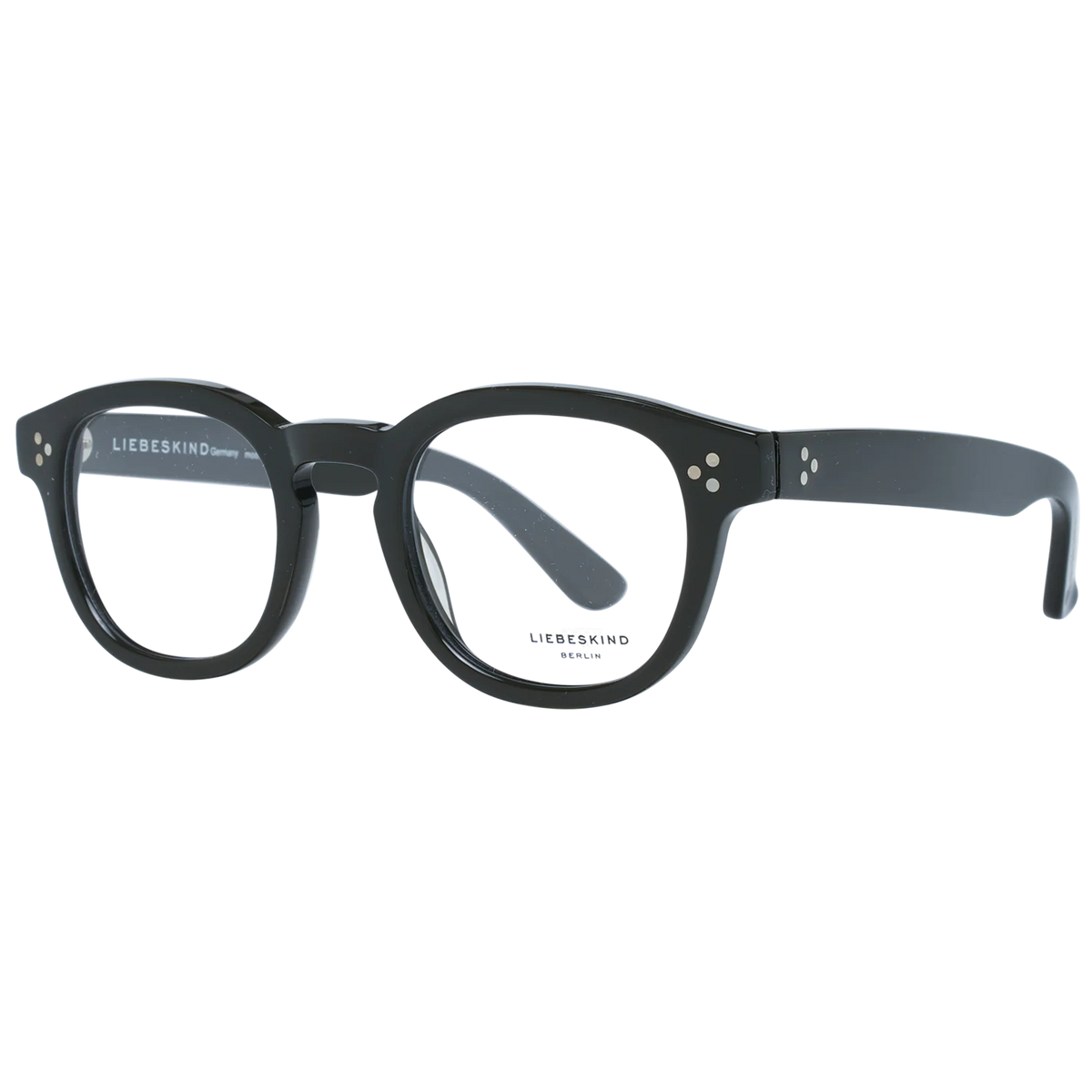 Liebeskind Chic Black Rectangle Designer Frames - Eyeglasses