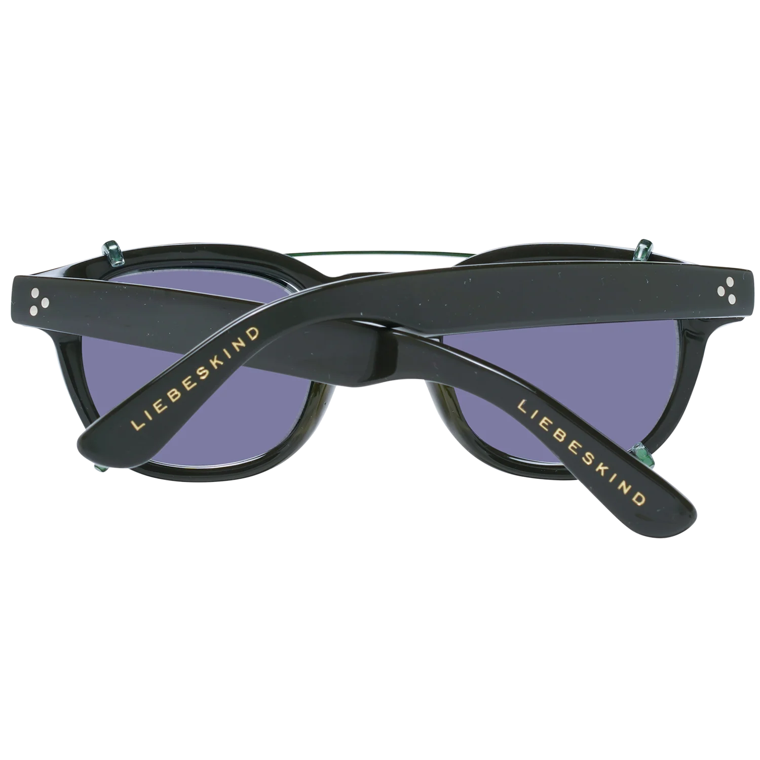 Liebeskind Chic Black Rectangle Designer Frames - Eyeglasses