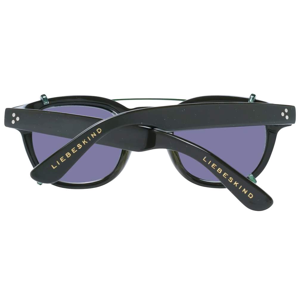 Liebeskind Chic Black Rectangle Designer Frames - Eyeglasses