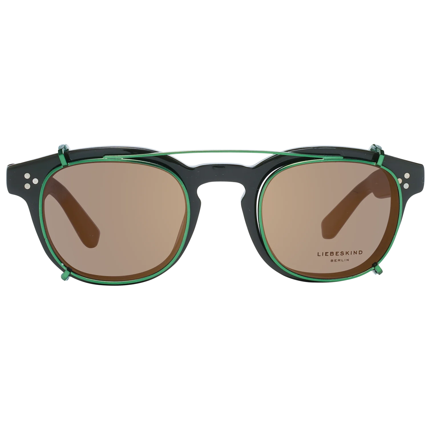 Liebeskind Chic Black Rectangle Designer Frames - Eyeglasses