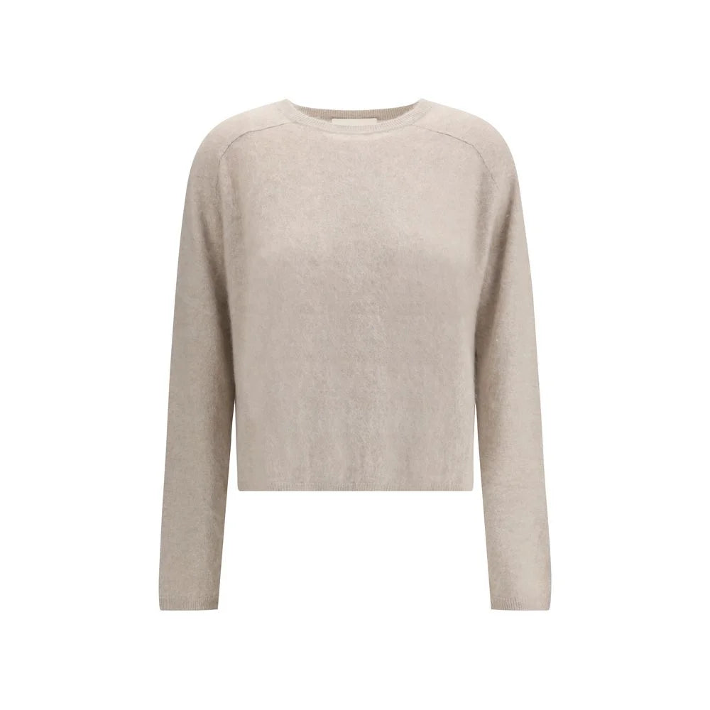 Lisa Yang Beige Cashmere Sweatshirt - 1