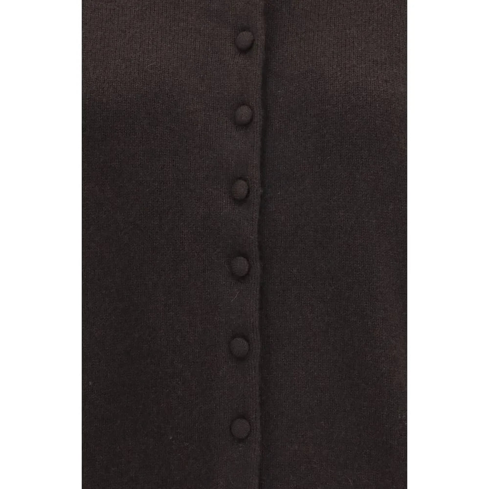 Lisa Yang Brown Cashmere Cardigan