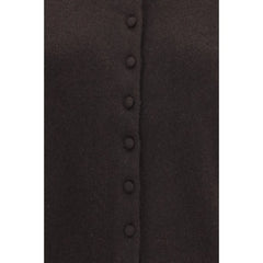 Lisa Yang Brown Cashmere Cardigan