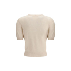 Lisa Yang Cream Cashmere Cardigan