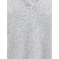 Lisa Yang Gray Cashmere Sweater - 1