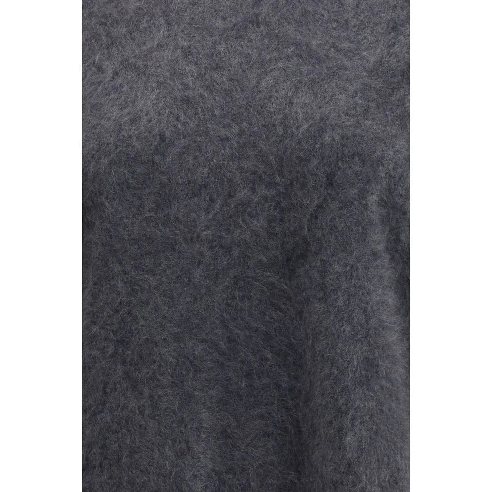 Lisa Yang Gray Cashmere Sweater - 1