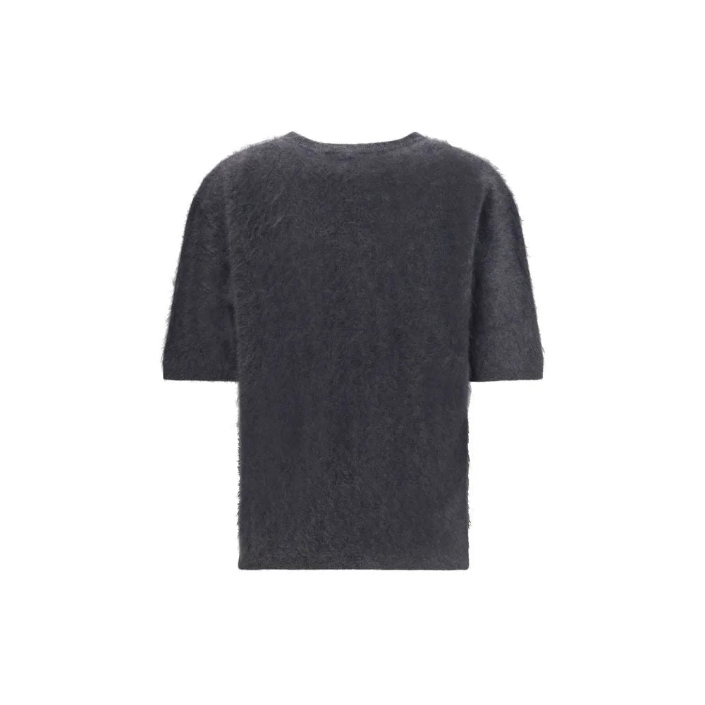 Lisa Yang Gray Cashmere Cashmere Sweater