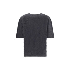 Lisa Yang Gray Cashmere Cashmere Sweater