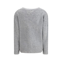 Lisa Yang Gray Cashmere Sweatshirt - 0/XS