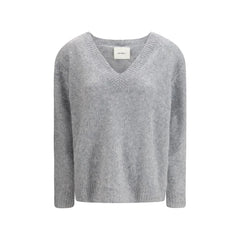 Lisa Yang Gray Cashmere Sweatshirt - 0/XS