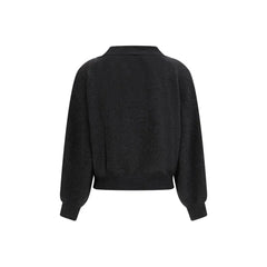 Lisa Yang Gray Cashmere Sweatshirt - 1