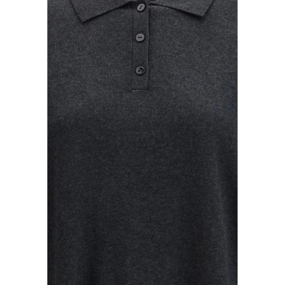 Lisa Yang Gray Cotton Sweatshirt