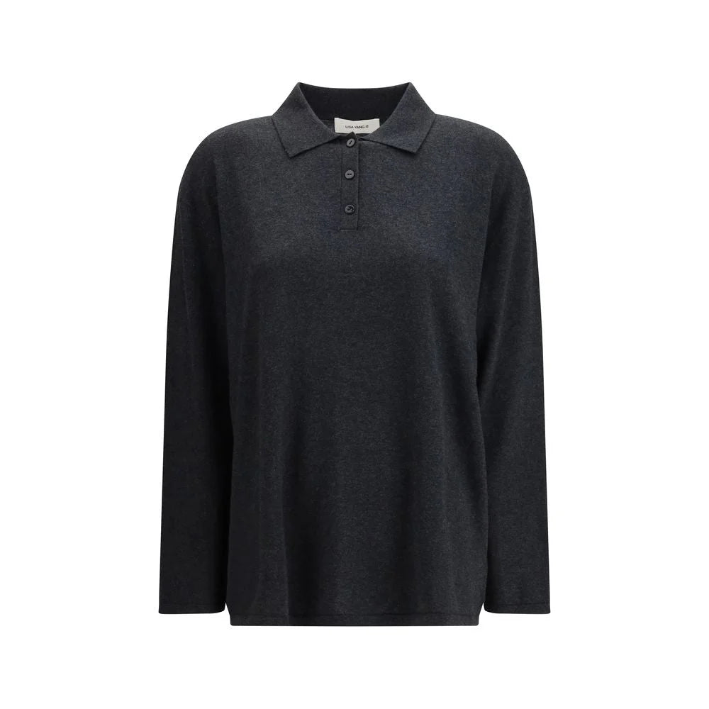 Lisa Yang Gray Cotton Sweatshirt