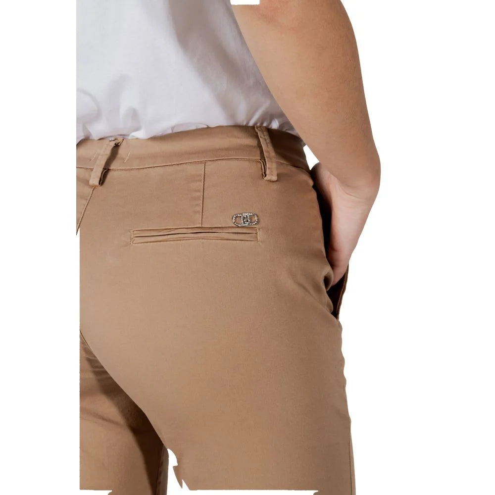 Liu Jo Beige Cotton Chino Pants - W32