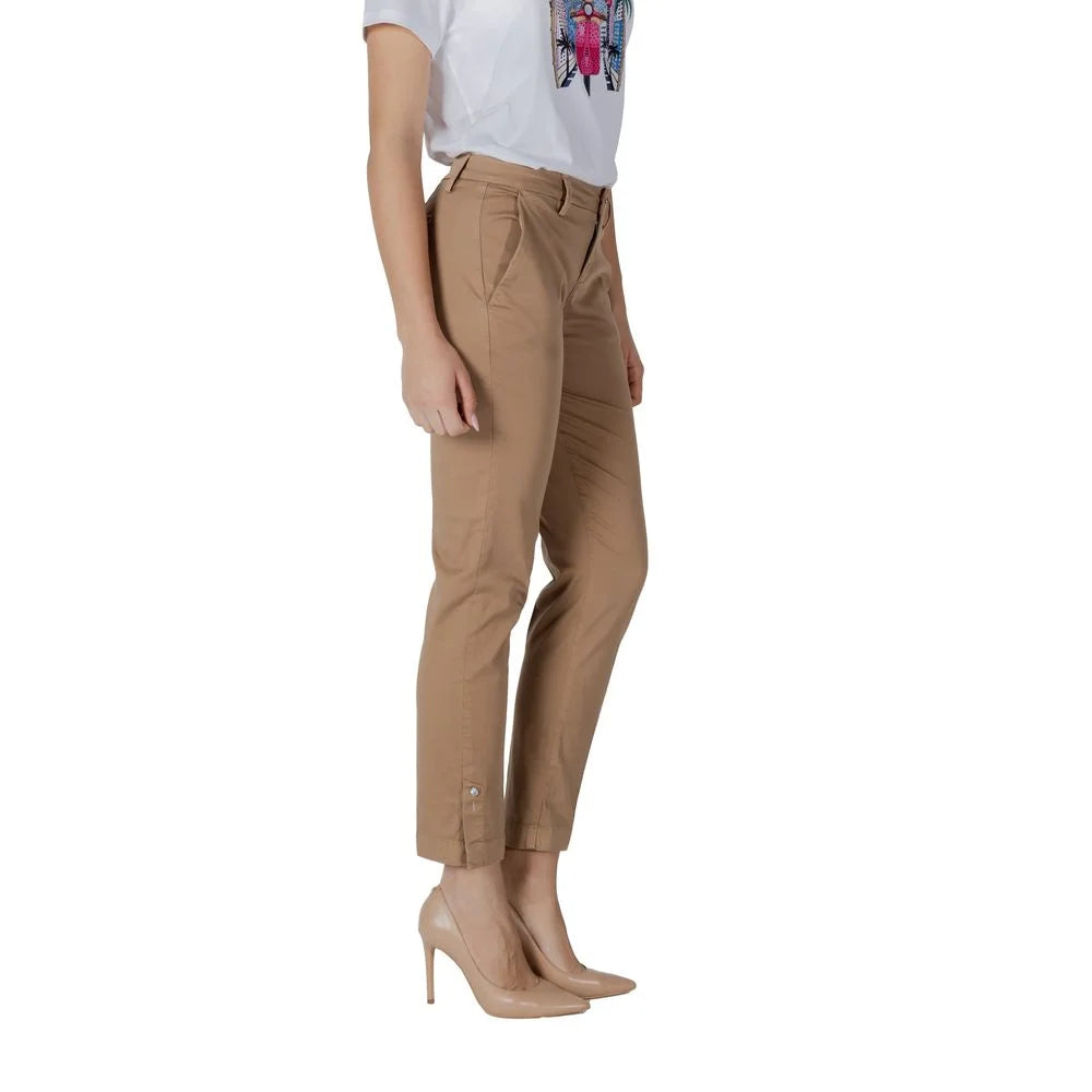 Liu Jo Beige Cotton Chino Pants - W32