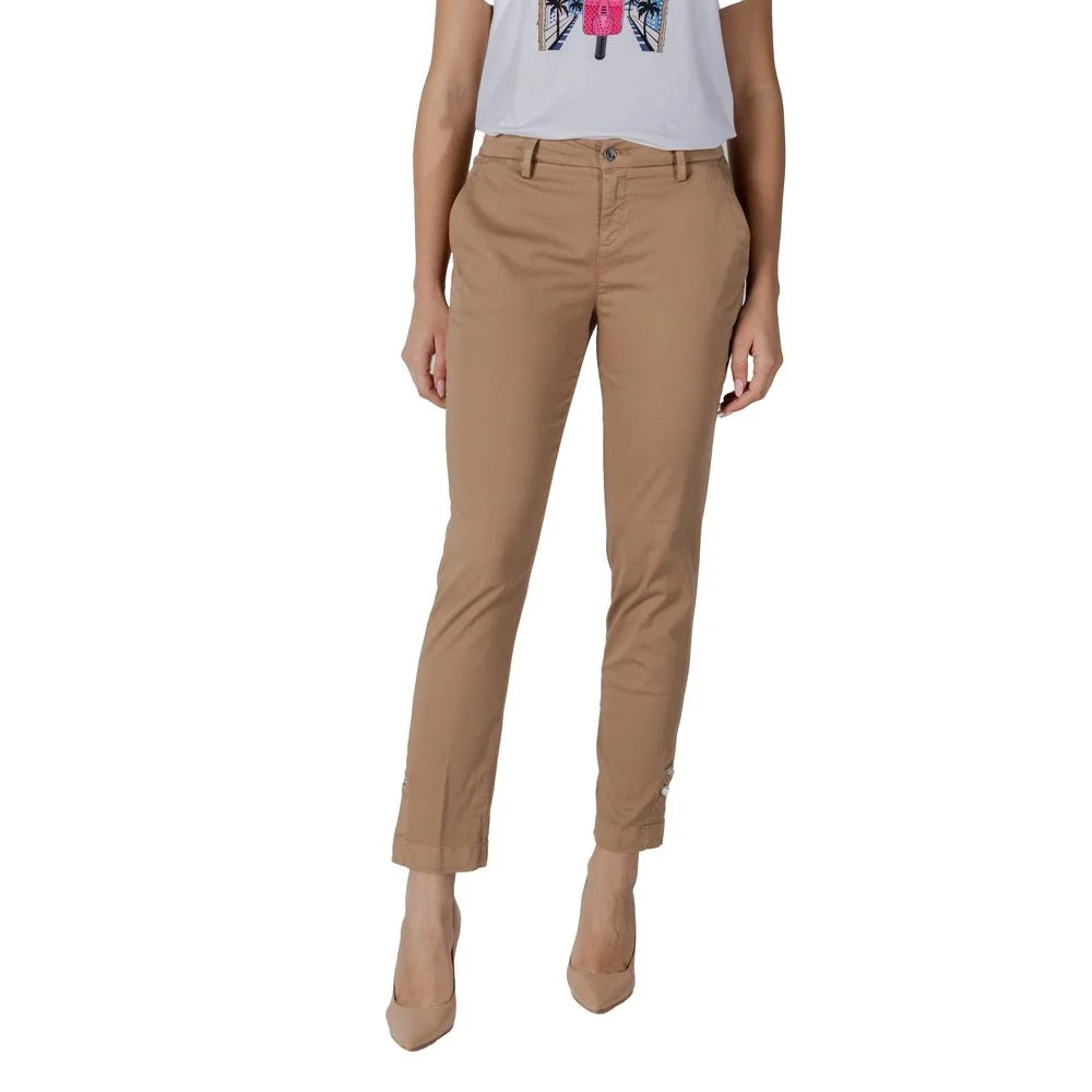 Liu Jo Beige Cotton Chino Pants - W32