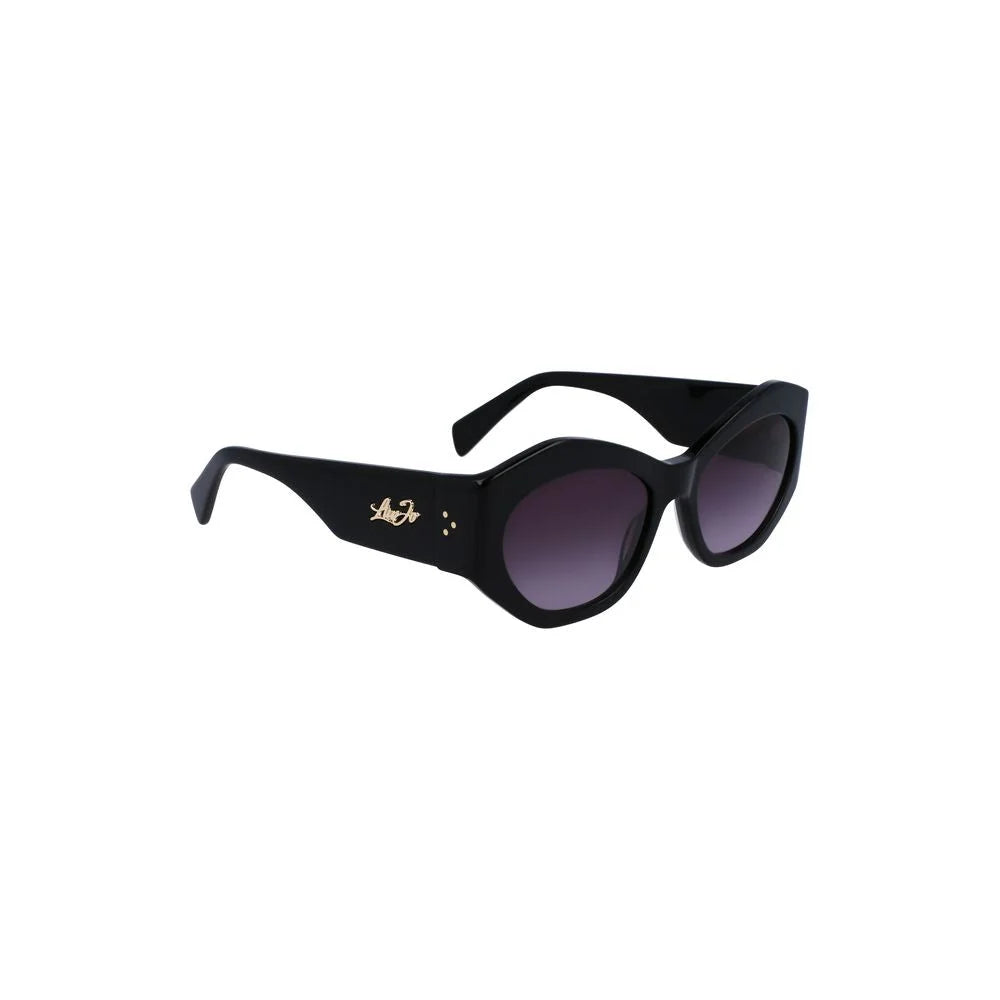 Liu Jo Black Acetate Women Sunglass - Sunglasses