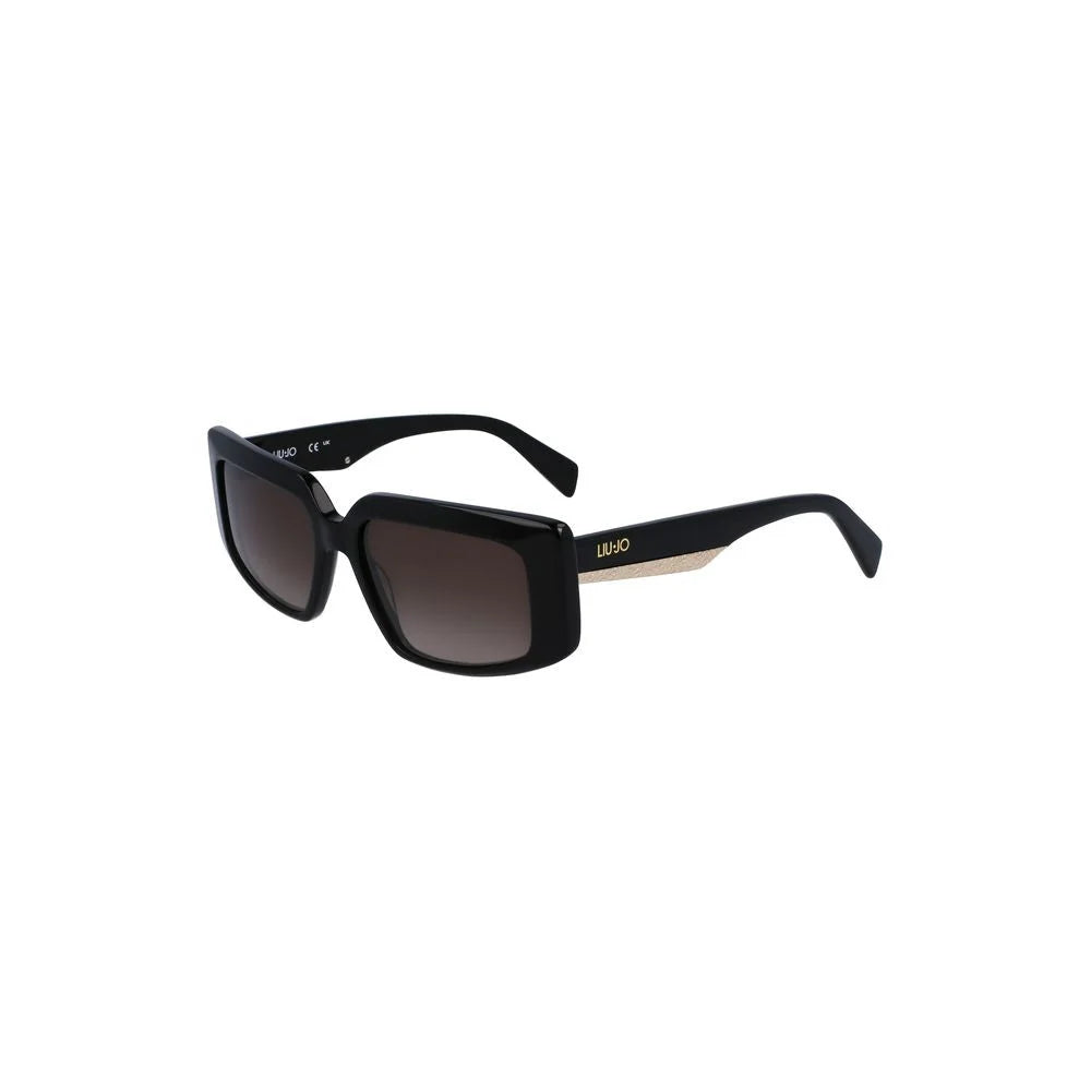 Liu Jo Black Acetate Women Sunglasses - Sunglasses