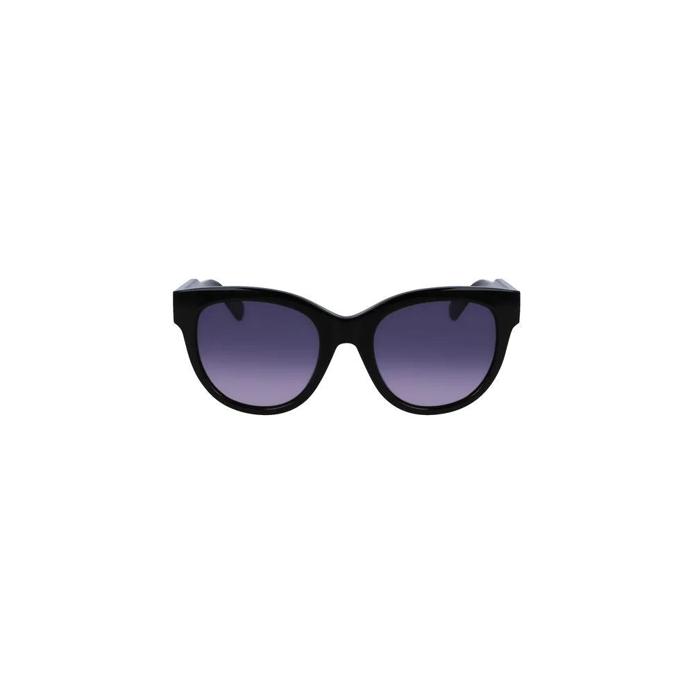 Liu Jo Black Acetate Women Sunglasses