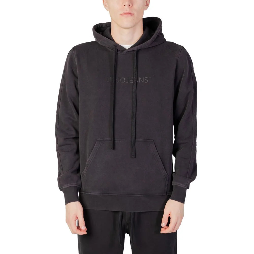 Liu Jo Black Cotton Hoody - IT44 | S