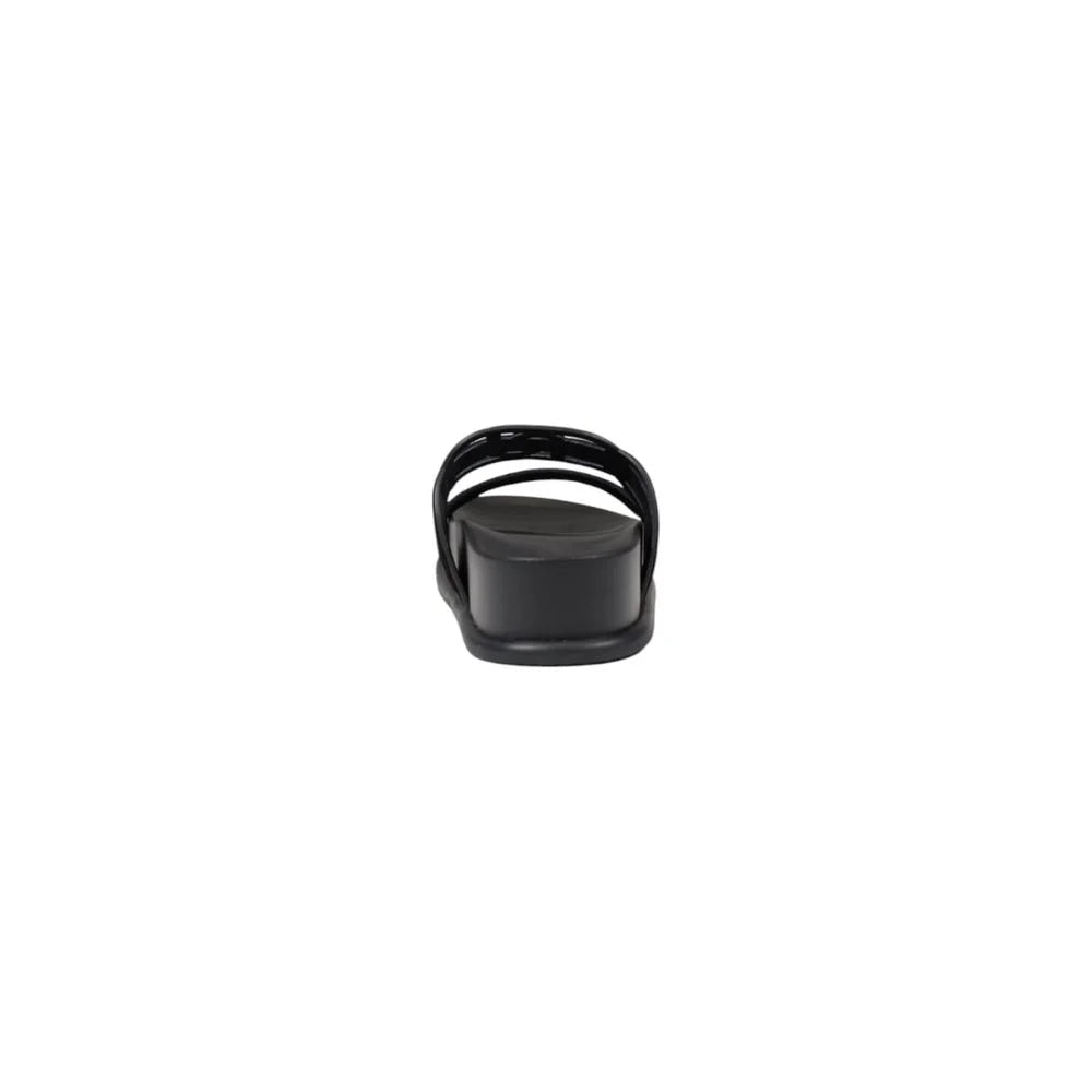 Liu Jo Black Leather Sandal - EU38/US8 - Sandals