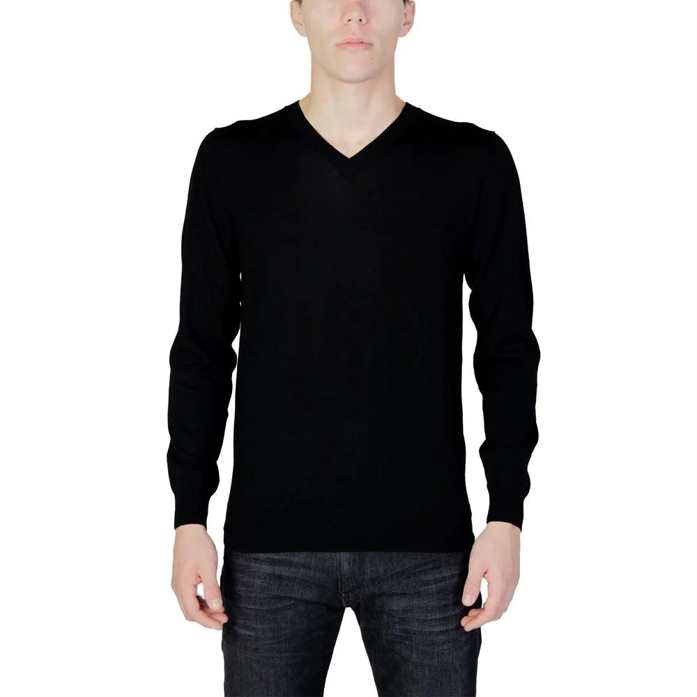 Liu Jo Black Wool Sportswear - IT54 | XXL