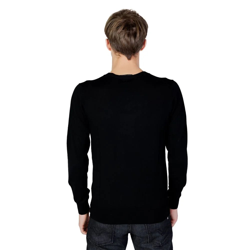 Liu Jo Black Wool Sportswear - IT54 | XXL