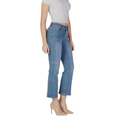 Liu Jo Blue Cotton Bootcut Jean - W32 | L26